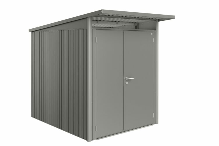 Biohort Gerätehaus AvantGarde® – konfigurierbar - dunkelgrau-metallic