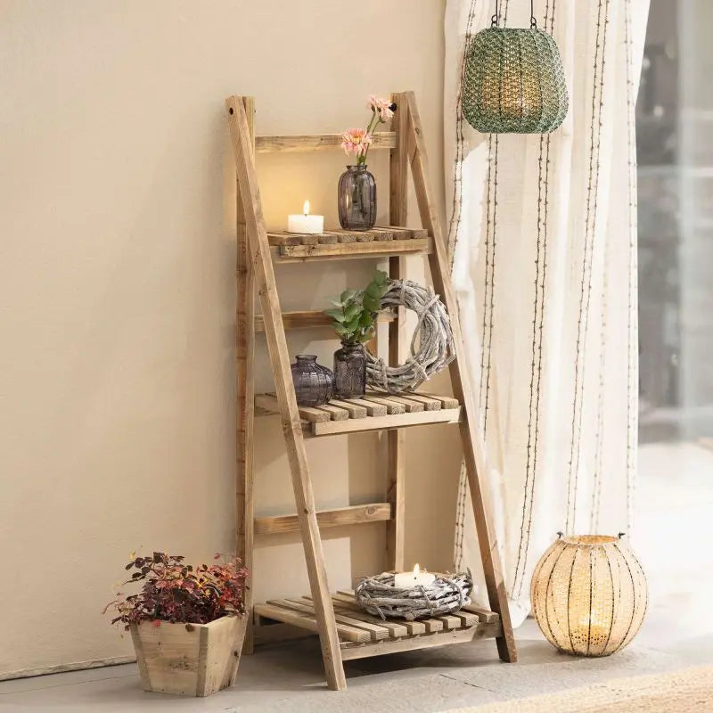 Holzregal "Recycling-Chic"