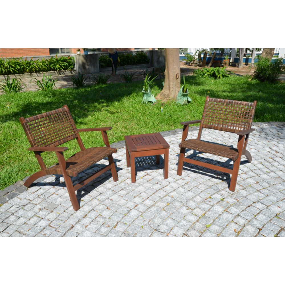 Sitzgruppe SONORA, Teak-Look