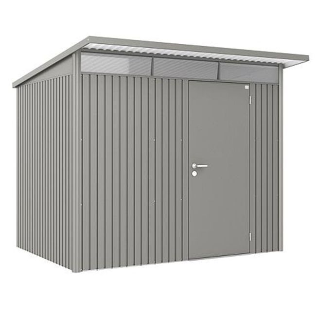 Biohort Gerätehaus AvantGarde®ECO – konfigurierbar - silber-metallic