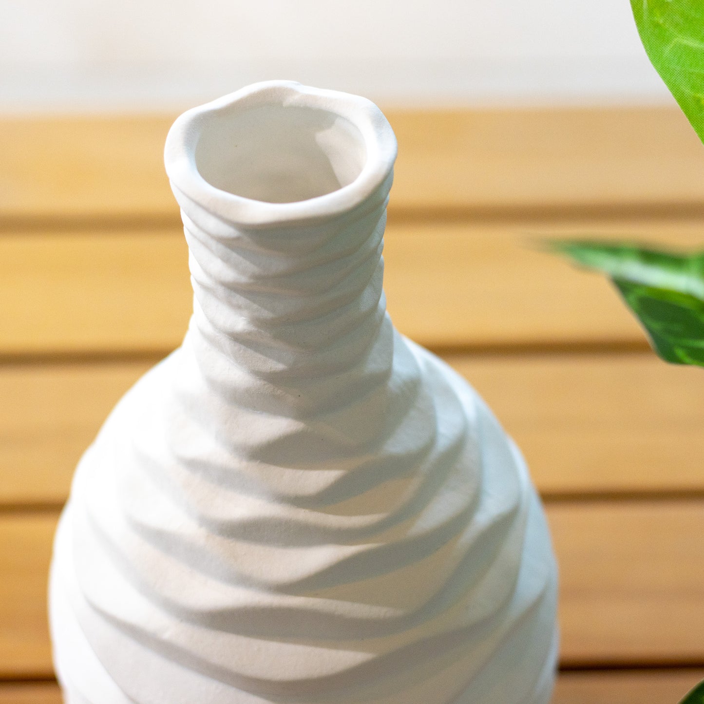 Dekovase "White", 2er Set