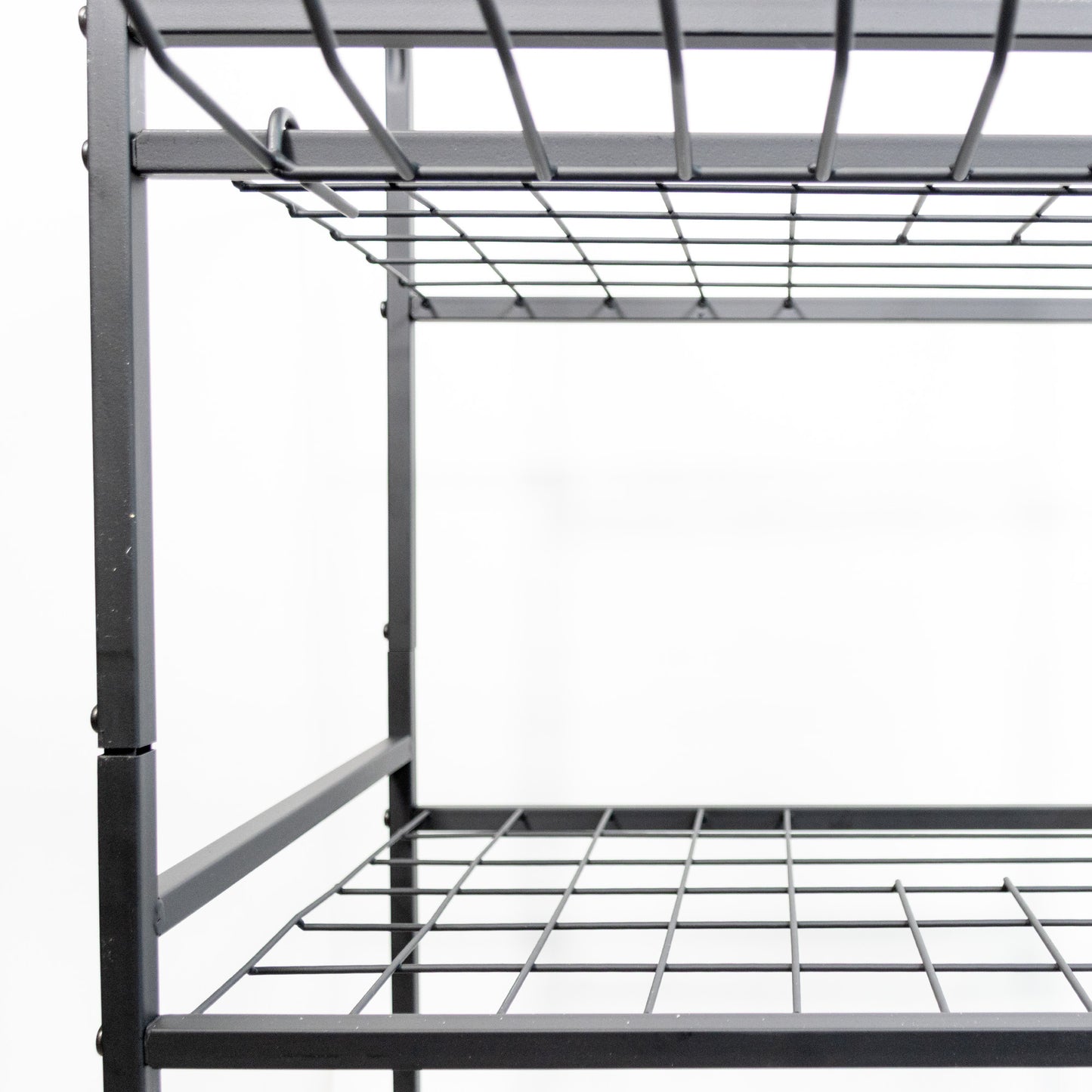 Garten Organizer Schwarz – Platzsparender Werkzeugständer für Schaufeln, Besen & Gartengeräte – Stabil & Praktisch für Garage und Schuppen