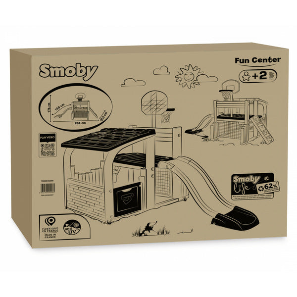 Smoby Life Klettergerüst Fun Center, Gartenspielgerät