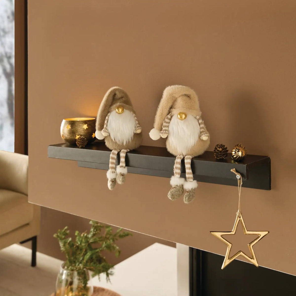 Plüschfigur "Wichtel", 2er Set