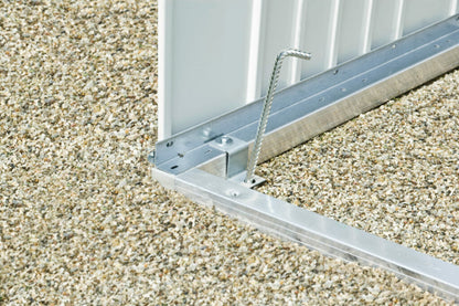 Biohort Gerätehaus Panorama® – konfigurierbar - dunkelgrau-metallic