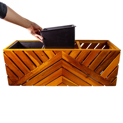 Pflanzkasten "Recycling Wood"