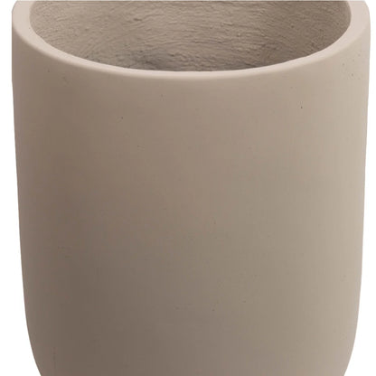 Blumentopf aus Zement – Light Grey