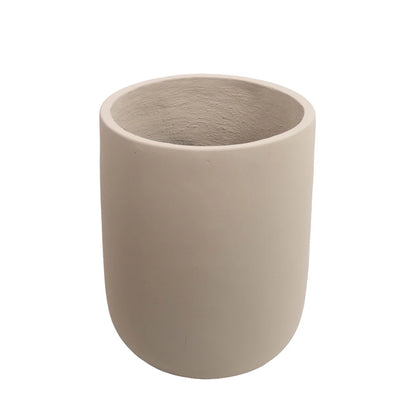 Blumentopf aus Zement – Light Grey